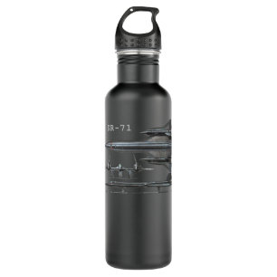 SR-71 Militärflugzeug Edelstahlflasche