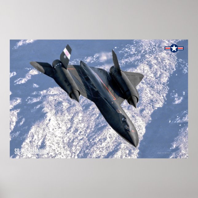 SR-71B BLACKBIRD POSTER (Vorne)