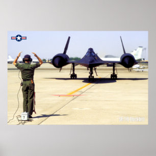SR-71B BLACKBIRD POSTER