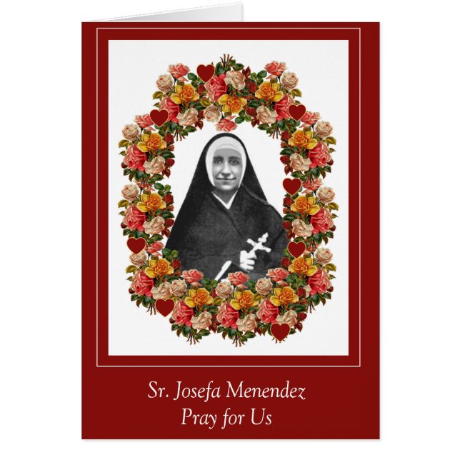 Sr. Roses de nonne de Josefa Menendez (Devant)