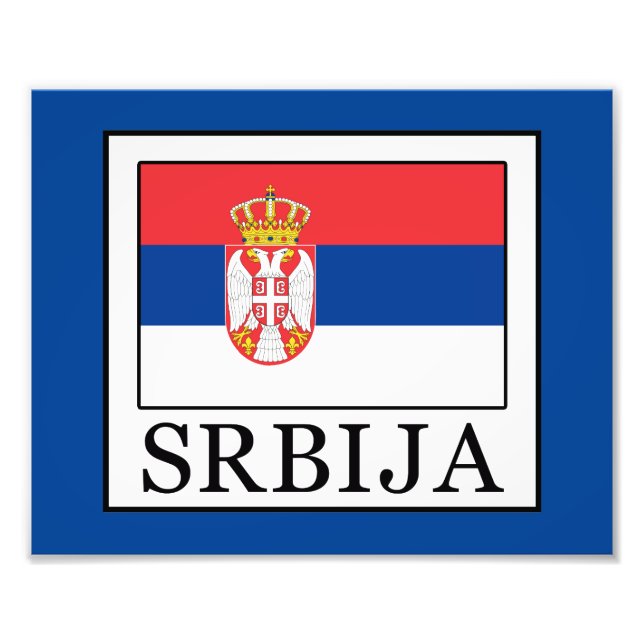 Srbija Fotodruck (Vorne)