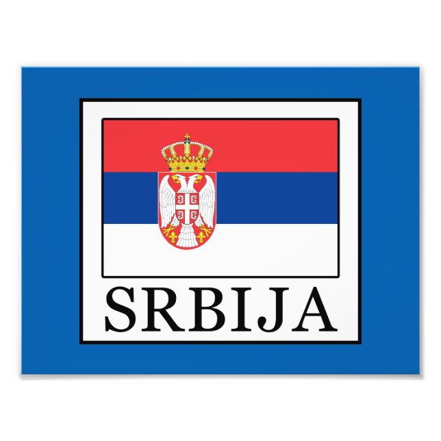 Srbija Fotodruck (Vorne)