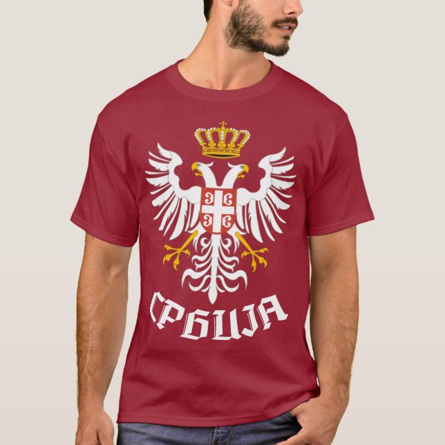 Srbija Gotic T-Shirt (Vorderseite)