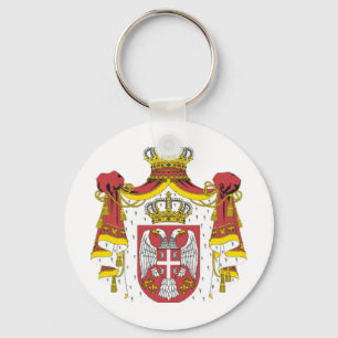 Srbija Grb / Serbian Coat of Arms Schlüsselanhänger