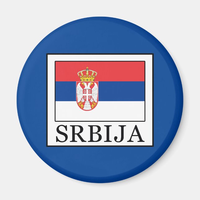 Srbija Magnet (Vorne)