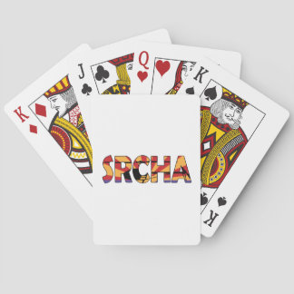 SRCHA-Logo Spielkarten