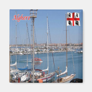SRD066 ALGHERO Korallenküste, Sardinien, Kühlschra Magnet