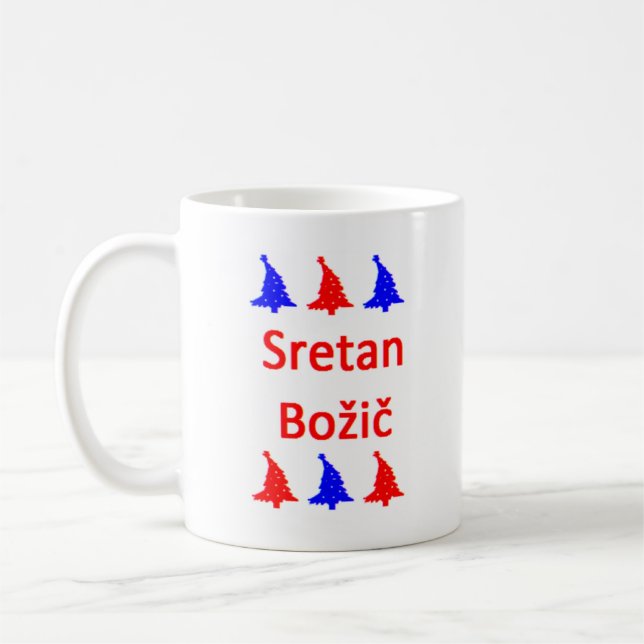 sretan bozic kaffeetasse (Links)