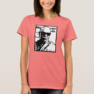 Sri K. Pattabhi Jois Ladys Shirt, Opaque Bkgd T-Shirt