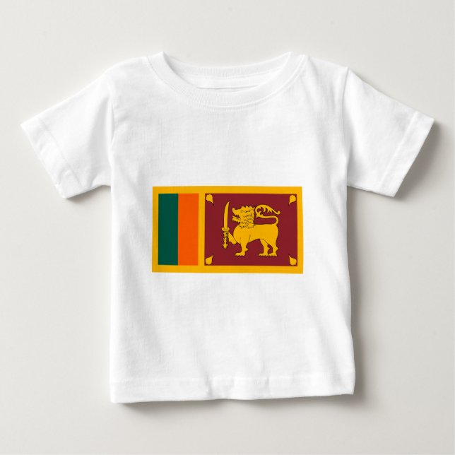 Sri Lanka Baby T-shirt (Vorderseite)