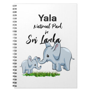 Sri Lanka bereisen Notizblock
