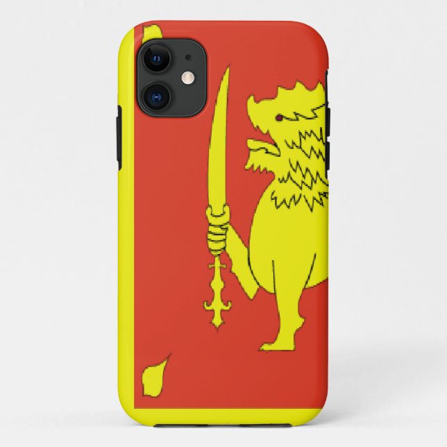 Sri lanka Case-Mate iPhone hülle (Rückseite)
