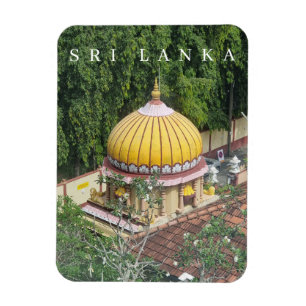 Sri Lanka Colombo Tempel View Magnet