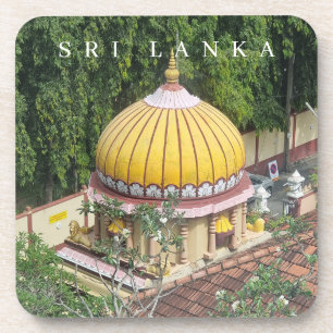 Sri Lanka Colombo Tempel View Untersetzer