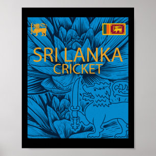 Sri Lanka Cricket ist perfekt für sri-lankische Cr Poster