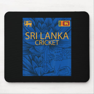 Sri Lanka Cricket perfekt für Lankan Cricket Fans Mousepad