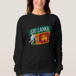 Sri Lanka Cricket Supporter Team Fans Player Coac Sweatshirt