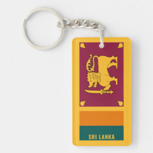 Sri Lanka Drapeau charmant patriotique