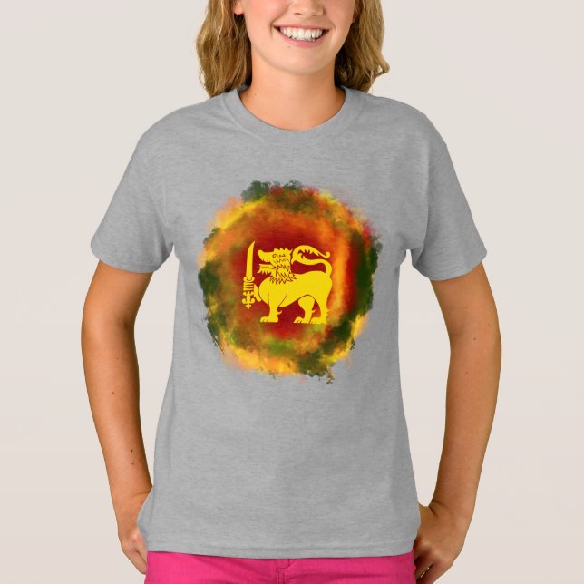 SRI LANKA FLAG GIFT COLLECTION - T-Shirt (Vorderseite)