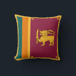 Sri Lanka Flag Kissen<br><div class="desc">Patriotic flag of Sri Lanka.</div>
