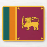Sri Lanka Flag Mousepad<br><div class="desc">Patriotic flag of Sri Lanka.</div>