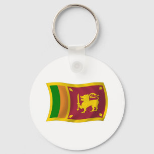 Sri Lanka Flag Schlüsselanhänger