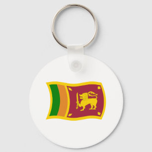 Sri Lanka Flag Schlüsselanhänger
