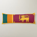 Sri Lanka Flag Seitenschläferkissen<br><div class="desc">Patriotic flag of Sri Lanka.</div>