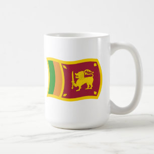 Sri Lanka Flag-Tasse Kaffeetasse
