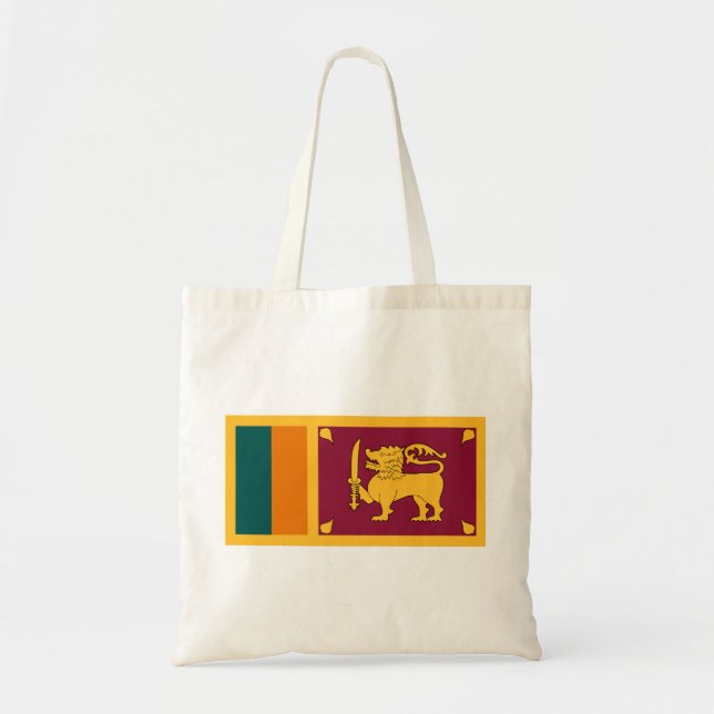 Sri Lanka Flag Tragetasche (Vorne)