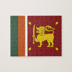 Sri Lanka-Flagge
