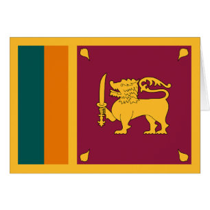 Sri Lanka-Flagge