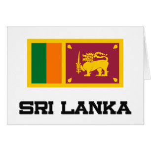 Sri Lanka Flagge