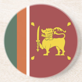 Sri Lanka-Flagge Getränkeuntersetzer