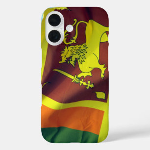Sri-lanka-Flagge iPhone 16 Hülle
