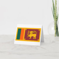 Sri Lanka-Flagge