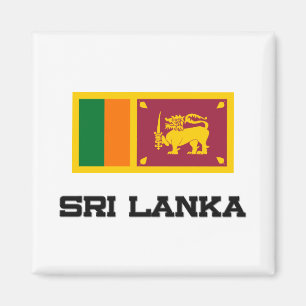 Sri Lanka Flagge Magnet