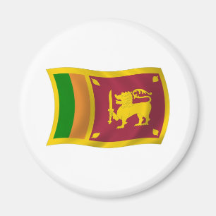 Sri Lanka Flagge Magnet