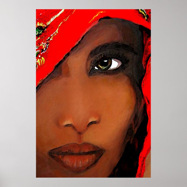 Sri-Lanka-Frau Poster (Vorne)