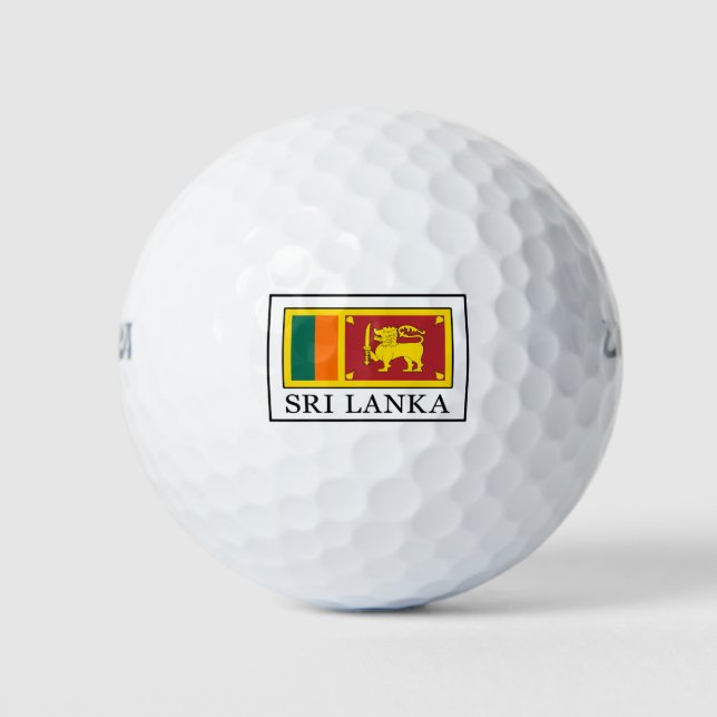 Sri Lanka Golfball (Vorderseite)