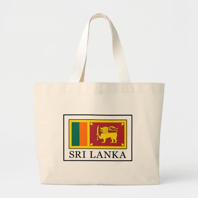 Sri Lanka Jumbo Stoffbeutel (Vorne)