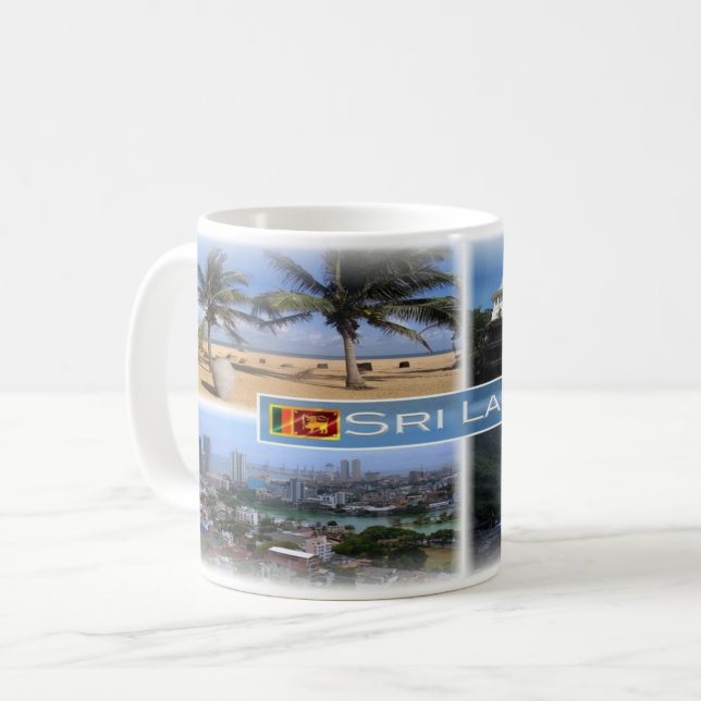 Sri Lanka - Kaffeetasse (Vorderseite Links)