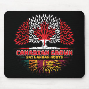 Sri Lanka - Kanadische Baumwurzeln in Kanada Mousepad