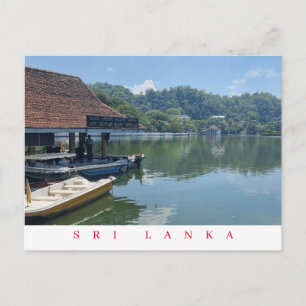 Sri Lanka Kandy Seeblick Postkarte