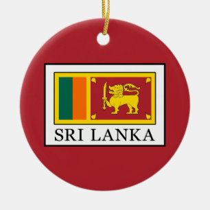 Sri Lanka Keramikornament