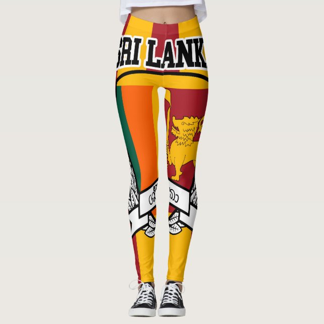 Sri Lanka Leggings (Vorderseite)