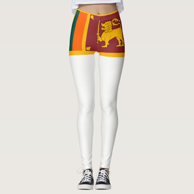 Sri Lanka Leggings (Vorderseite)