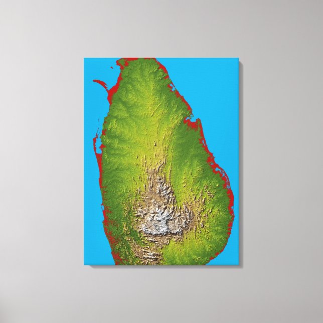 Sri Lanka Leinwanddruck (Vorderseite)