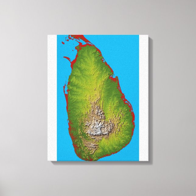 Sri Lanka Leinwanddruck (Vorderseite)