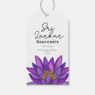 Sri Lanka Lotus Blume Malerei Geschenkanhänger
